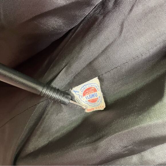 Vintage Wool Jacket Plaid Red Black Gray High Collar - Picture 8 of 12